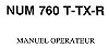 Manuel operateur Manuel programmation Num750 et Num760